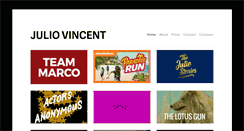 Desktop Screenshot of juliovincent.com